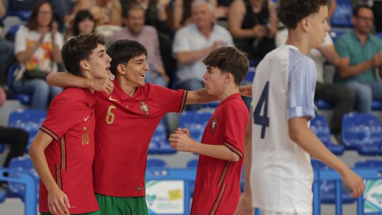 Portugal 3 - 5 França  - Sub15 Futsal Masculino