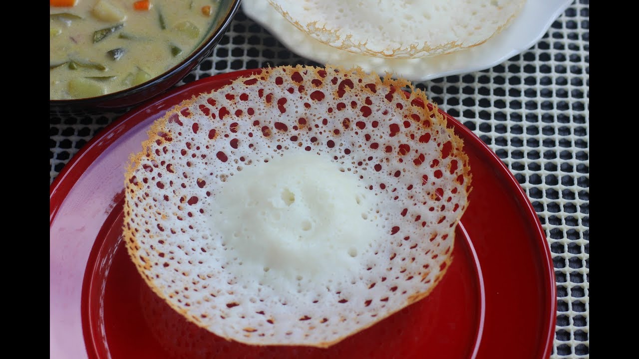 അരി അരയ്ക്കാതെ പൂവ്‌ പോലുള്ള അപ്പം ||Appam with Rice Flour||Anu's Kitchen