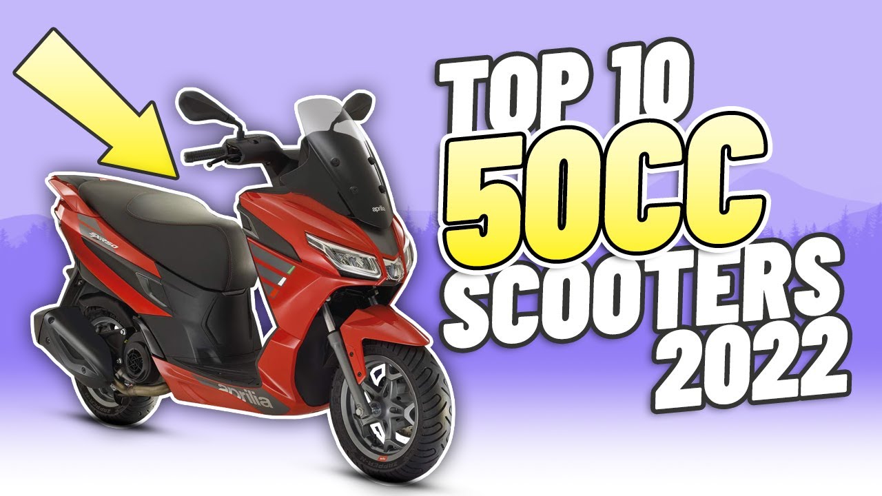 Top 10 50cc Scooters 2022! The best 50 Mopeds and Scooters for beginners and learners on a CBT