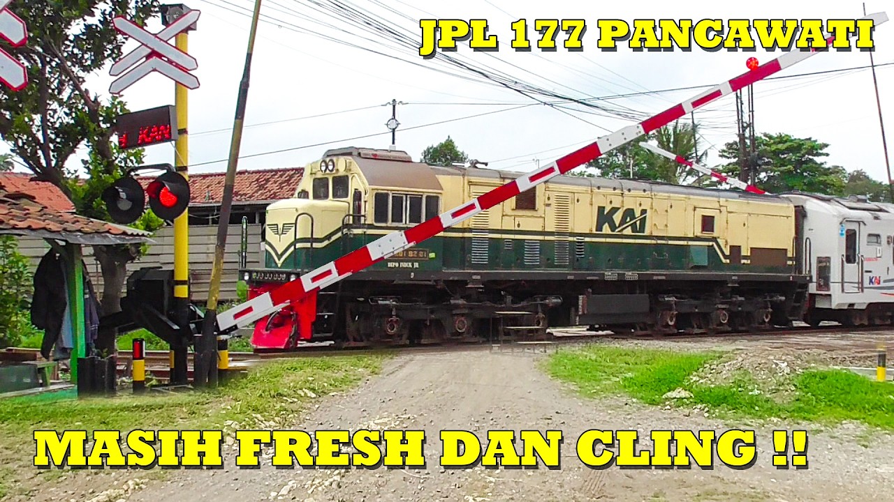 KINI HADIR !! Palang Kereta Api Baru MULTECH Di JABAR JPL 177 Pancawati, Karawang