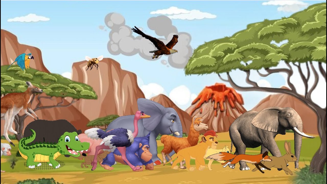 Animal Sounds Song for Toddlers🐾 ABC Nursery Rhymes Animal Hide & Guess for Kids 🎶 Super Simple Song