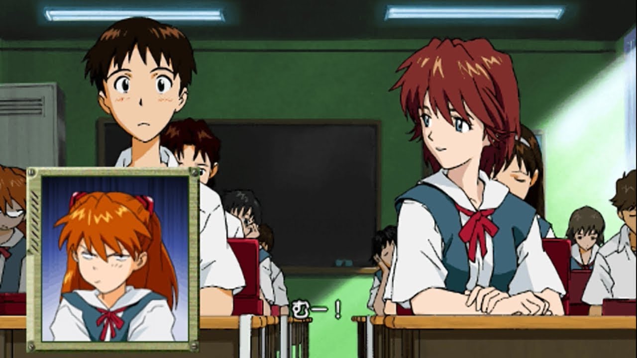Shinseiki Evangelion: Koutetsu no Girlfriend Tokubetsu-Hen Portable (Japan) PSP Gameplay