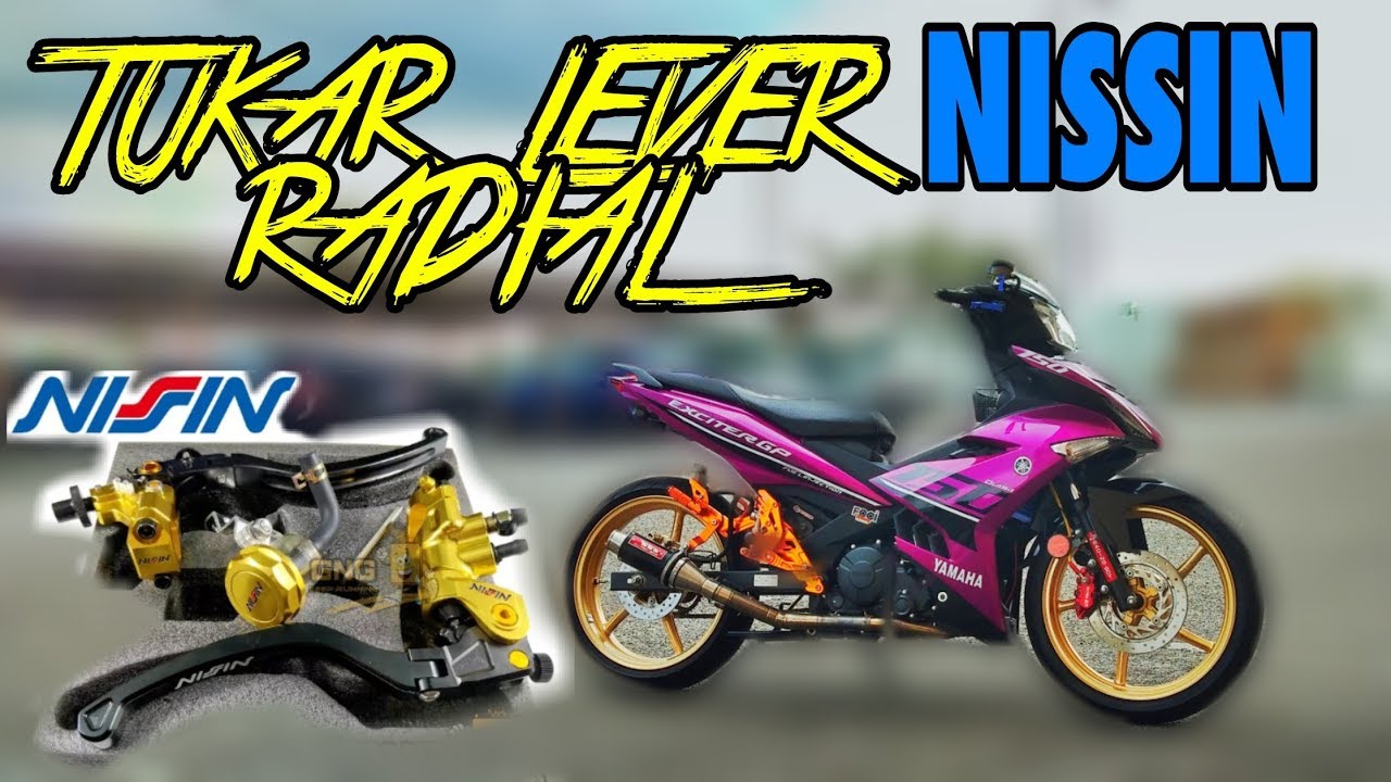 #420 Y15ZR TUKAR RADIAL BREK LEVER NISSIN| LSWVLOG