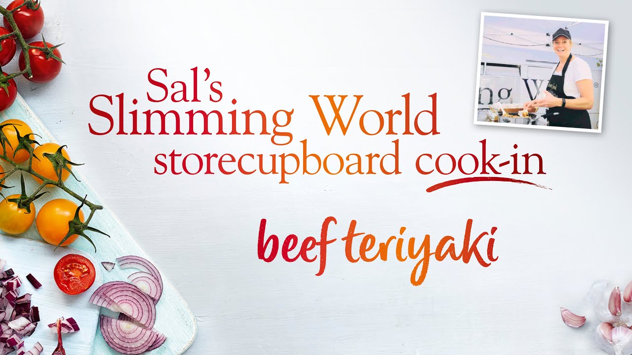 Sal’s Slimming World Storecupboard cook-in Ep14 – beef teriyaki