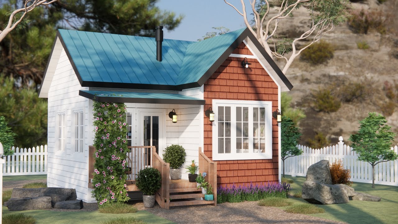 Small House Design | 6x6 Meters (20x20 Feet) | Smart & Cozy Living
