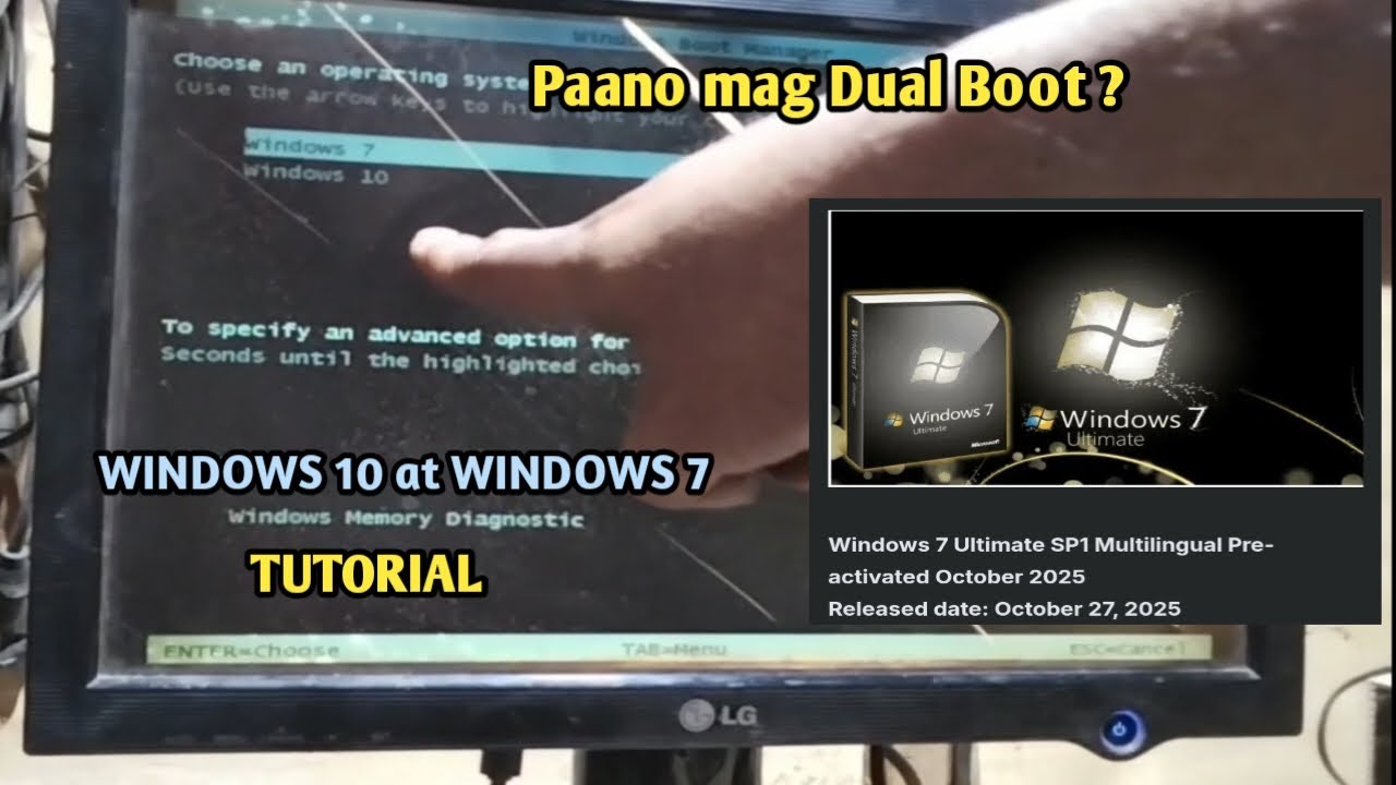 Paano mag Dual Boot Operating System 