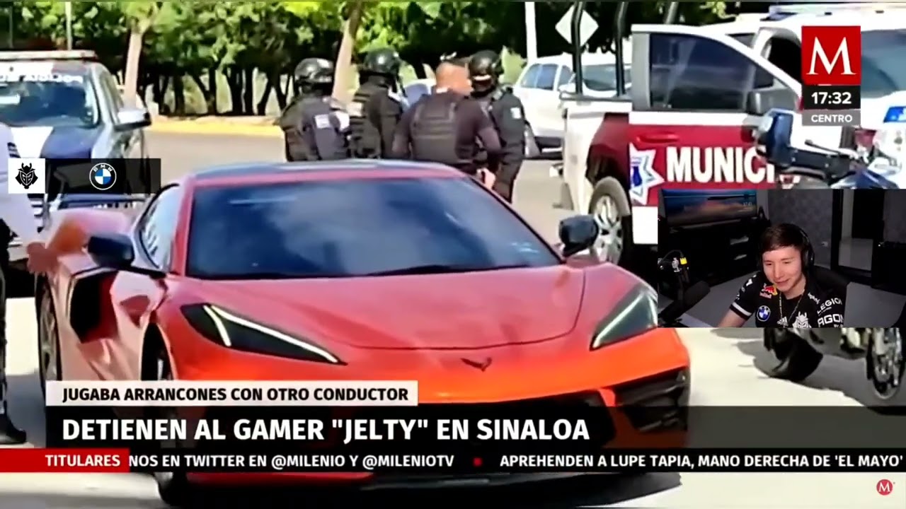 Jelty reacciona a su aparición en las noticias