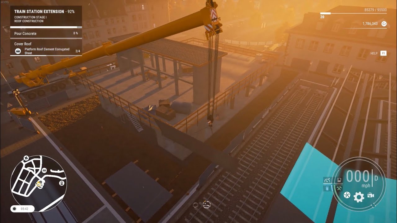 Construction Simulator 22 Train Station