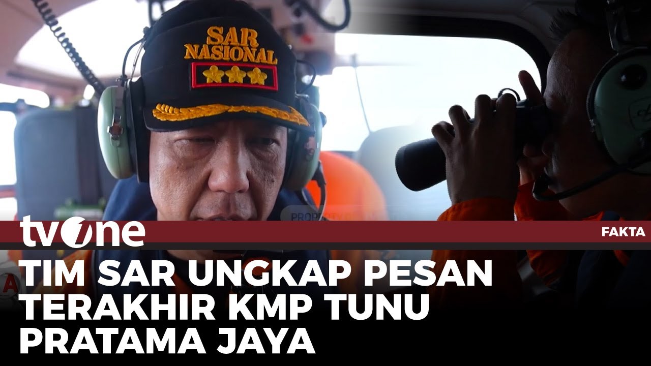 Sebelum Tenggelam, KMP Tunu Pratama Jaya Sempat Kirimkan Panggilan Darurat | Fakta tvOne