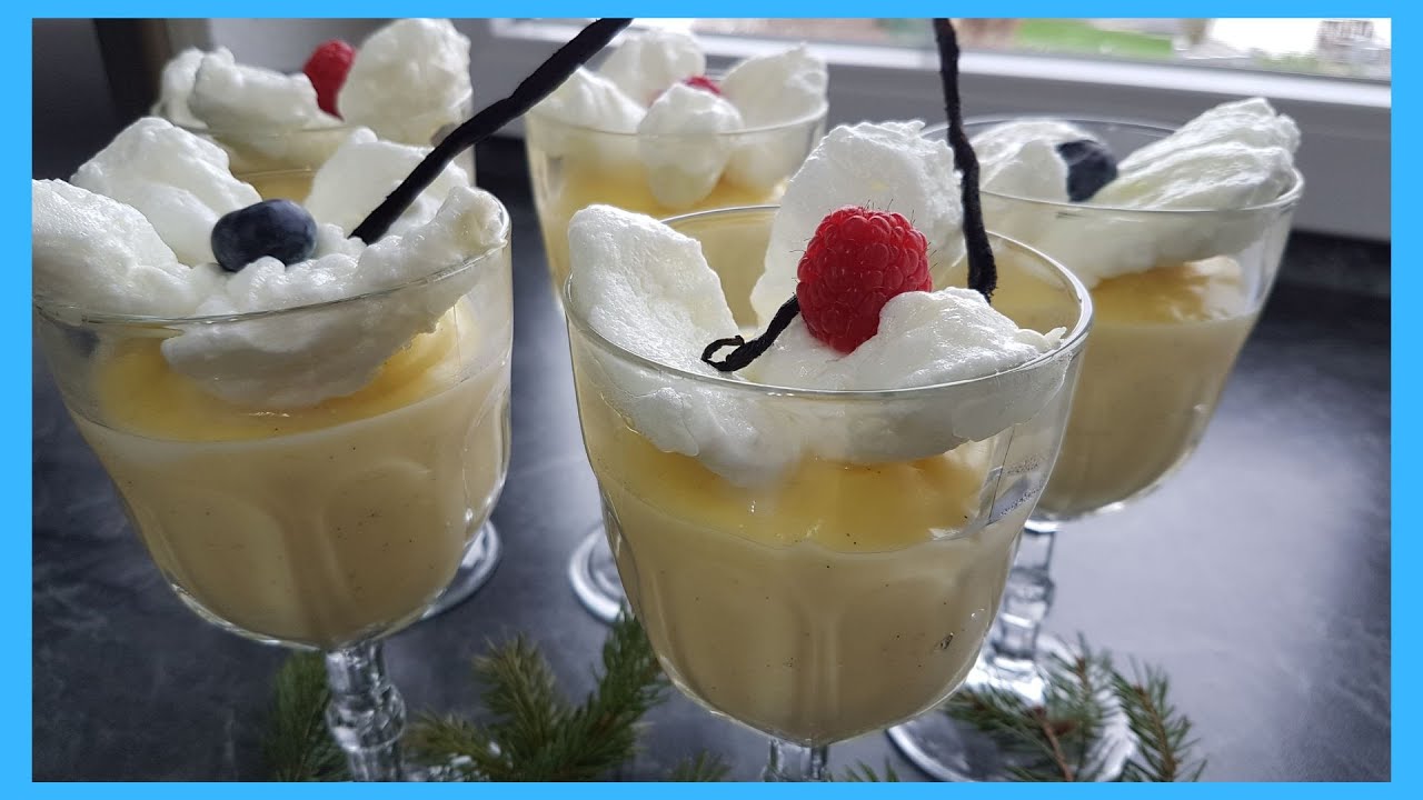 Schneenockerln, Puddingdessert ohne Fertigprodukt kochen