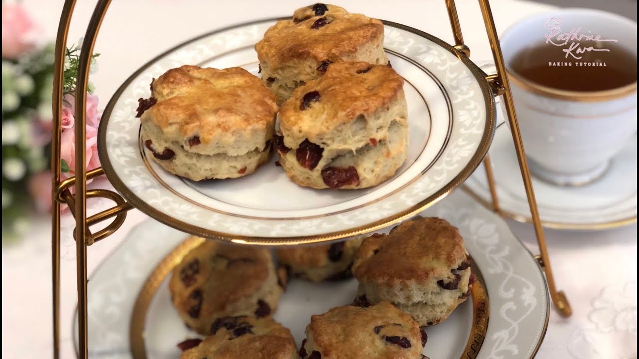 Cranberry Scones 蔓越莓司康