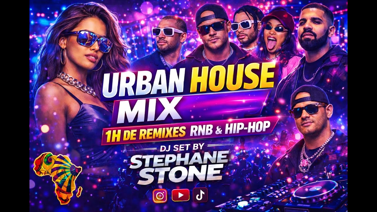 🔥 URBAN HOUSE REMIX – 1H30 de Remixes RnB & Hip-Hop qui font Bouger | DJ Set by Stephane Stone