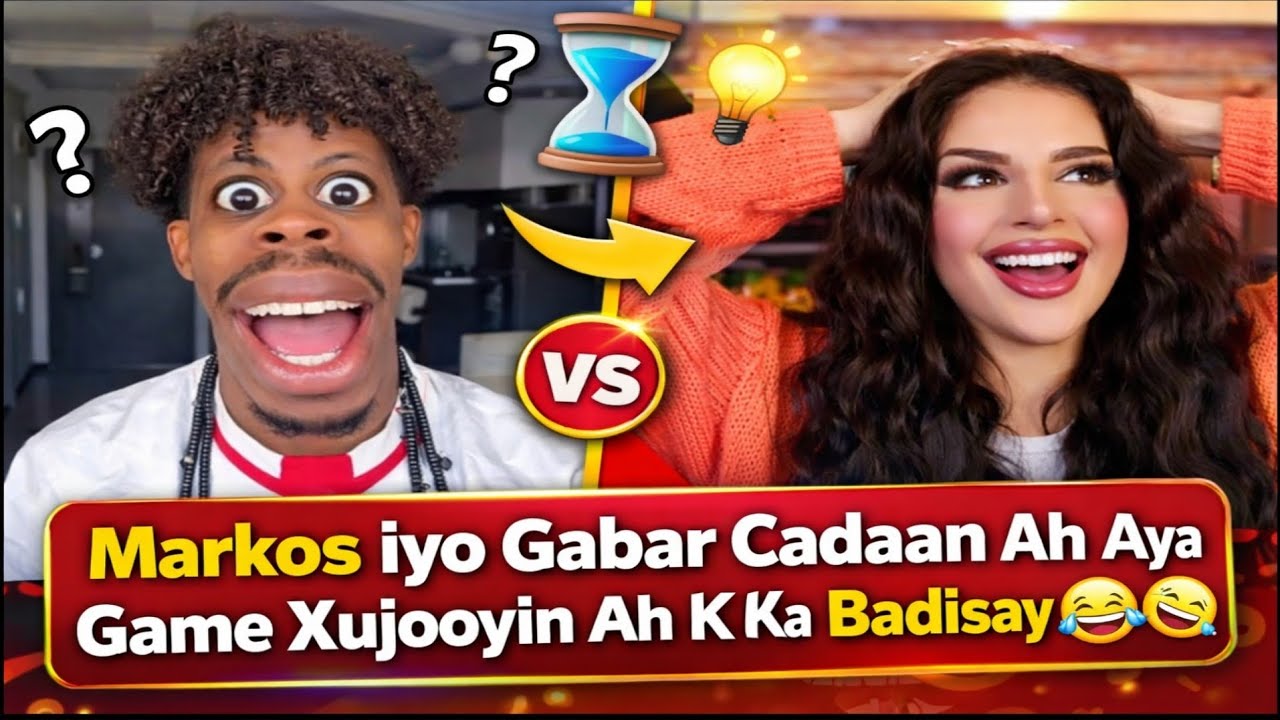 Markos Gabar Cadaan Ah Ayaa Game Xujooyin Ah Ka Badisay 🤣😂😂😂