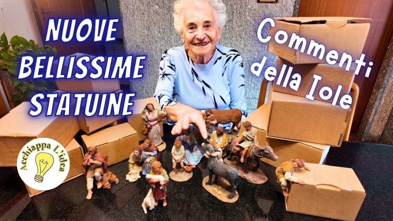 Nuova bellissime statuine per il presepe 2025