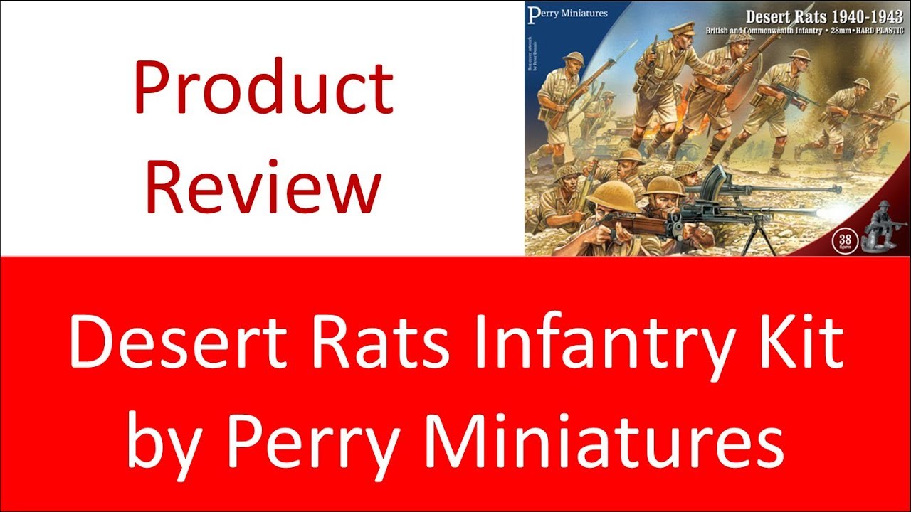 Product Review: Desert Rats by Perry Miniatures