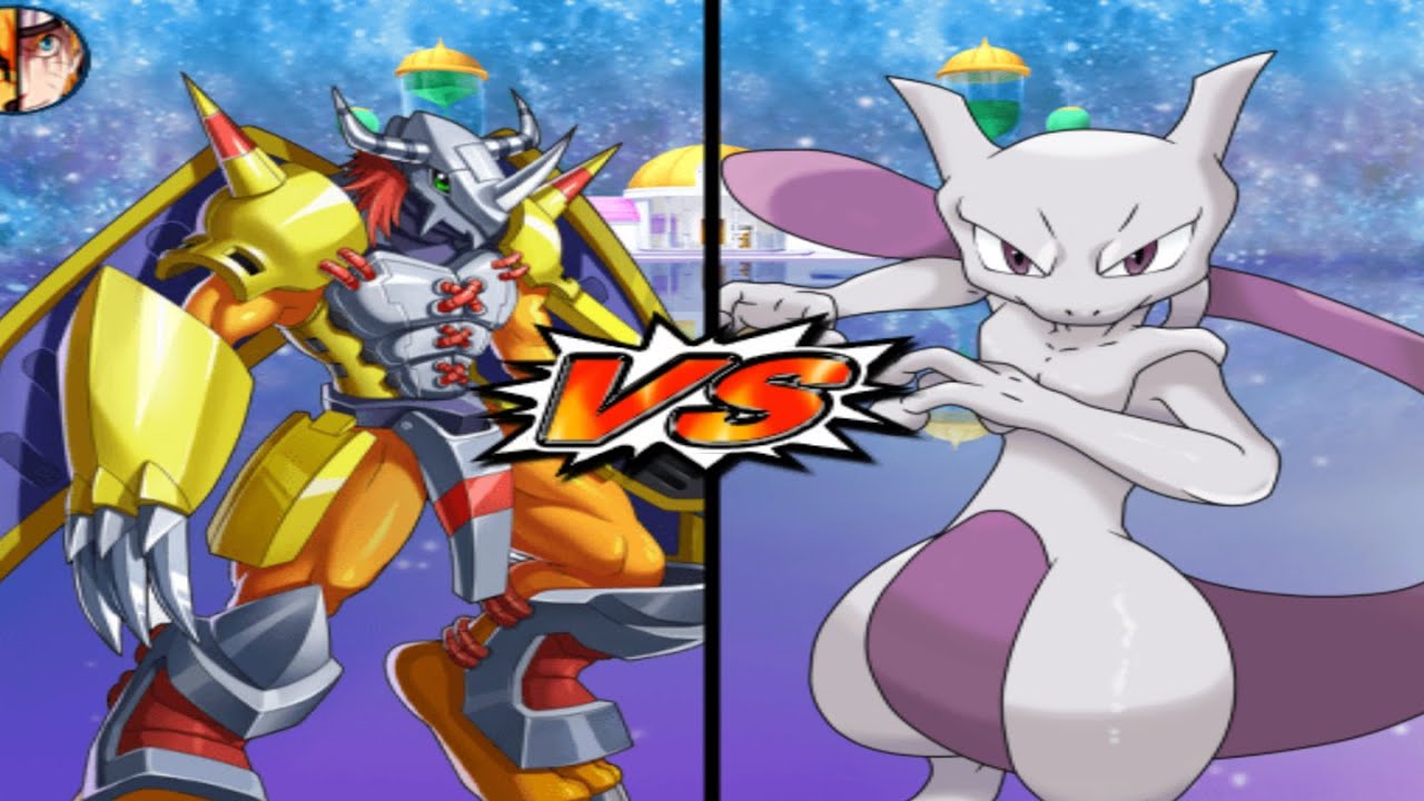 Wargreymon VS Mewtwo - DBZ Budokai Tenkaichi 3 Crossover Legends Mod V8