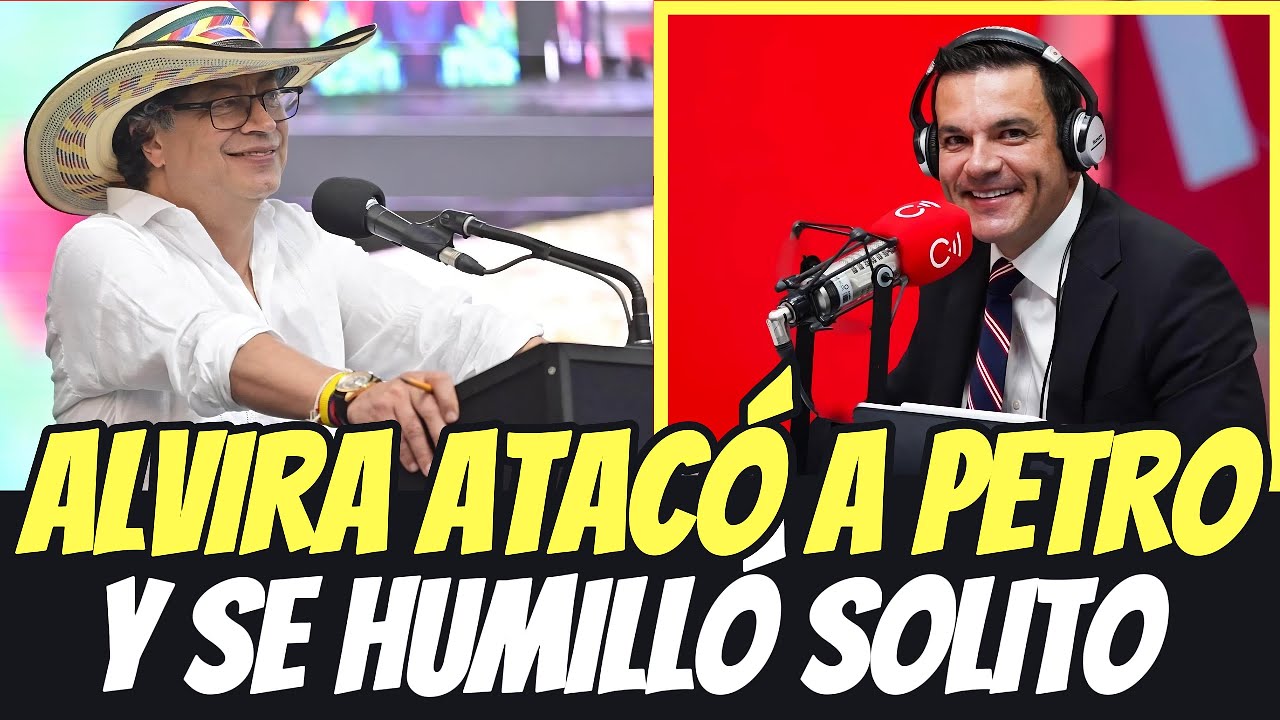 🚨 ALVIRA QUISO DESMENTIR A PETRO Y QUEDÓ EN RIDÍCULO