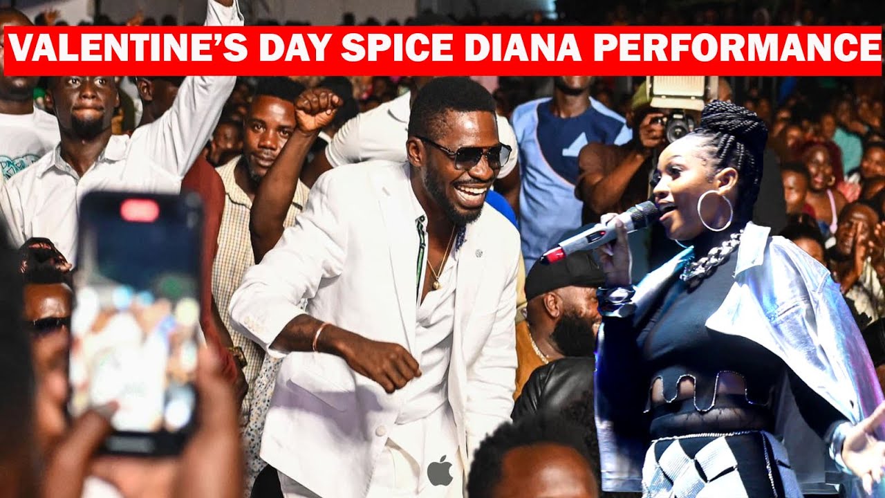 ENDUULU!!! SPICE DIANA KYAKOZE BOBIWINE NE BARBIE KU VALENTINE'S DAY!!!!