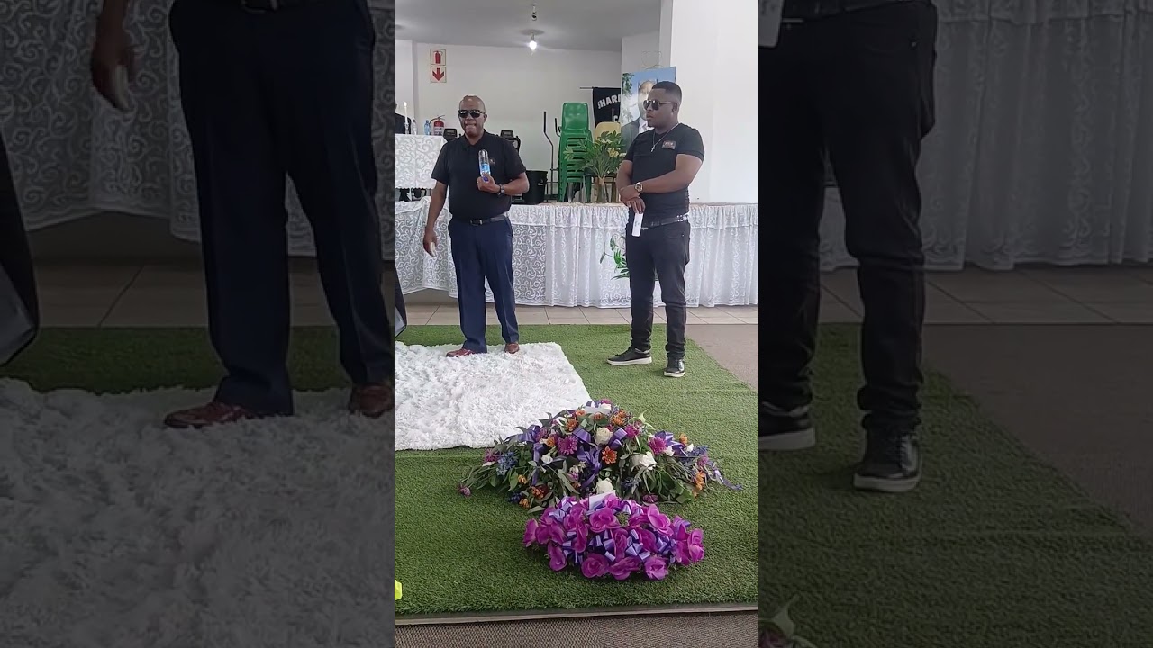 Mr Phakoa paid farewell tribute to Mr Thami Mazibuko 
