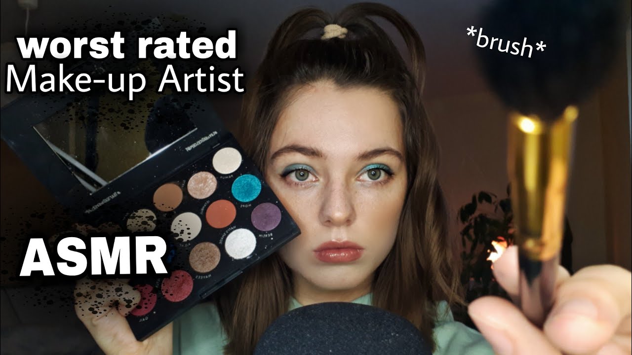 ASMR • Am schlechtesten bewertetes Make-up Studio 💋 Roleplay • Gum Chewing (german/deutsch)