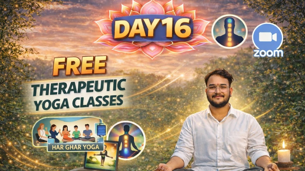 DAY 16/21 | FREE ONLINE YOGA CLASS | Beginner Friendly | Abhyuday Mishra (BNYS)