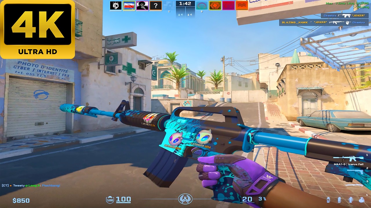 Counter Strike 2 -  Dust 2 - Full Gameplay