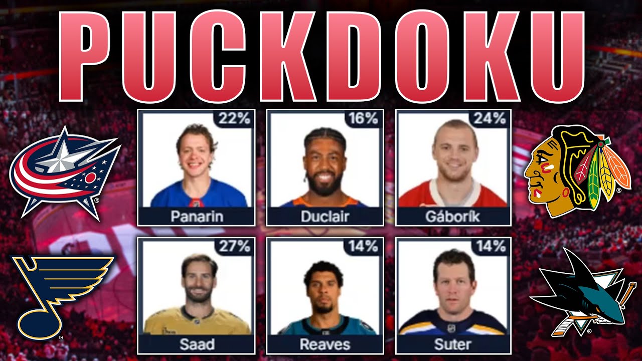 Викторина по НХЛ от Puckdoku с Джонни Супербманом, эпизод 41.