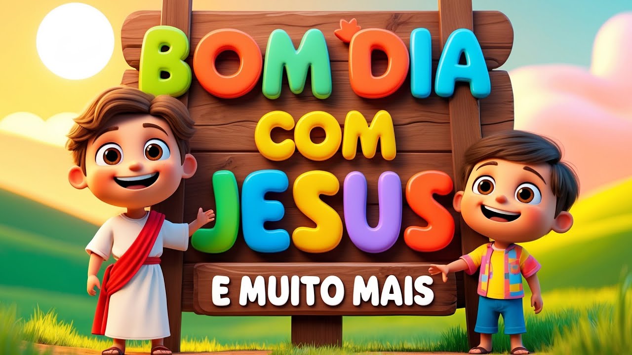 🌟 CAN&Ccedil;&Atilde;O DE BOM DIA | Louvores Infantis para Alegrar Todo o Cora&ccedil;&atilde;o
