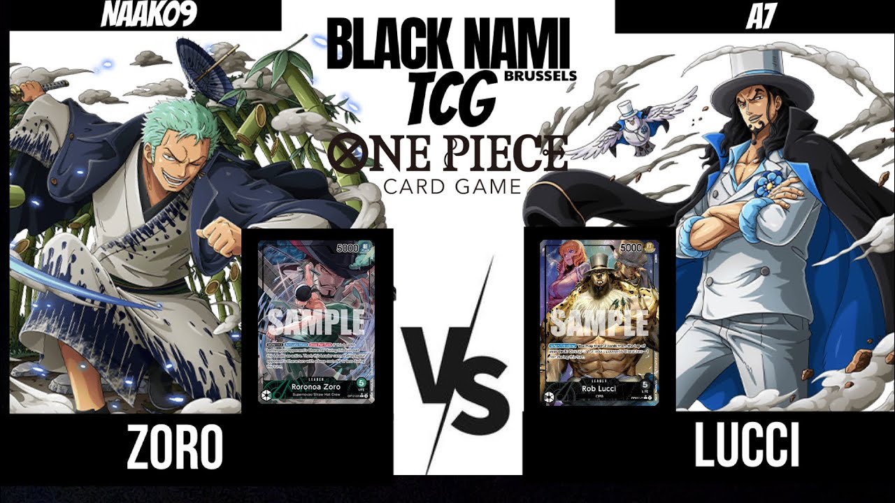 One Piece TCG - [OP12] - Zoro VS Lucci - Outpost Gamecenter 