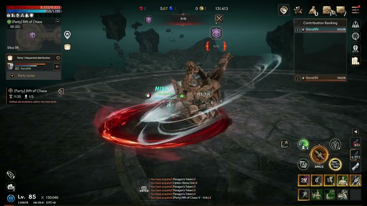ROHAN 2 - DK STR STATS SOLO RIFT OF CHAOS PARTY-KIRK