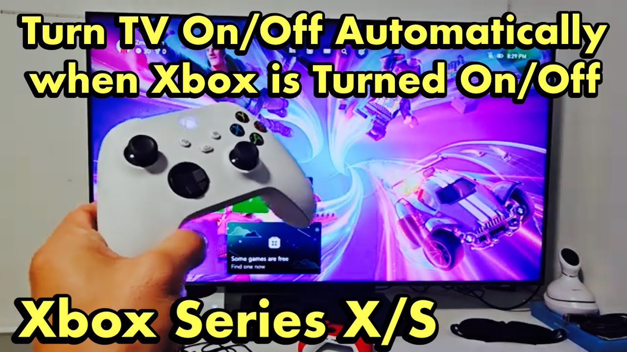 Xbox Series X/S: How to Make TV Turn ON & OFF Automatically when Xbox is Turned On & Off