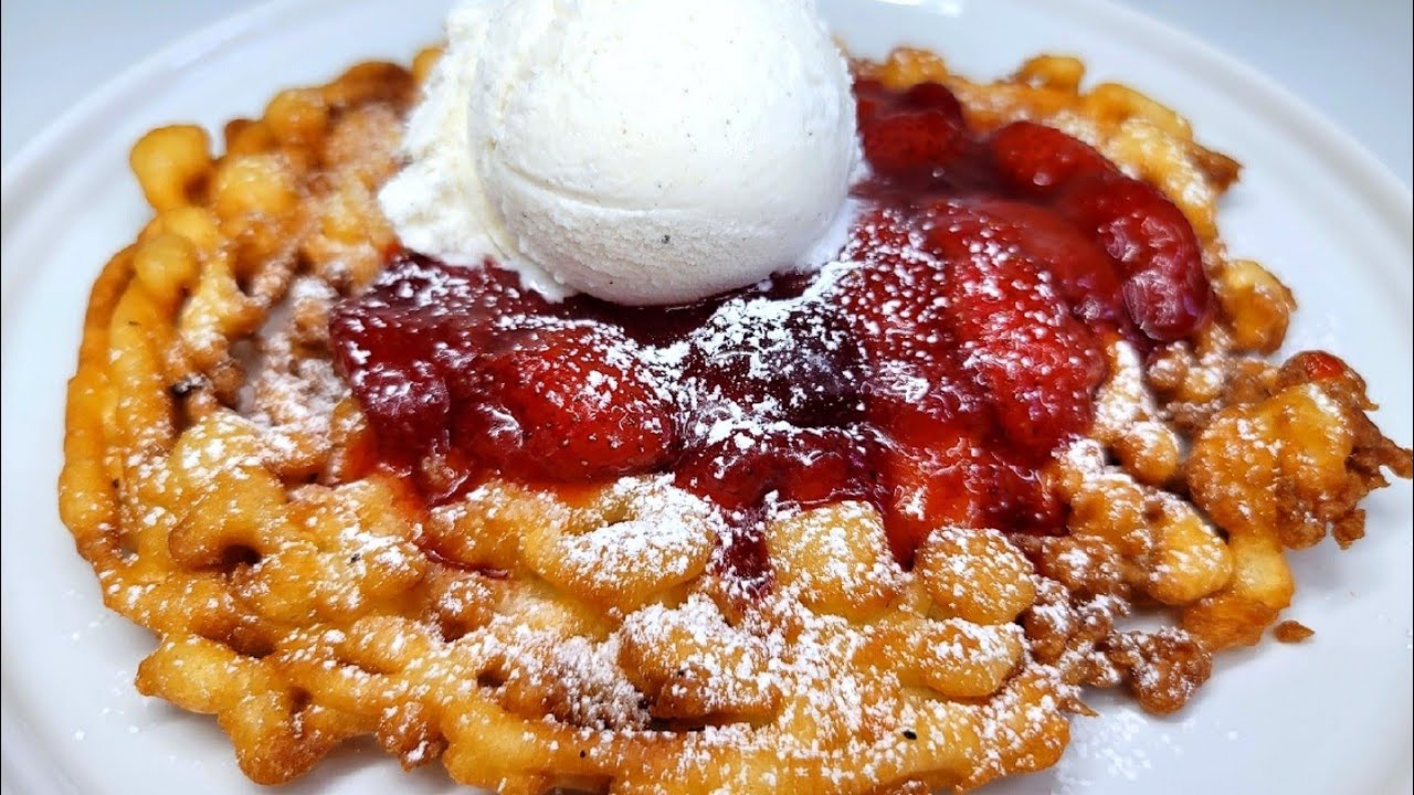 EASY FUNNEL CAKES | recipe #funnelcake