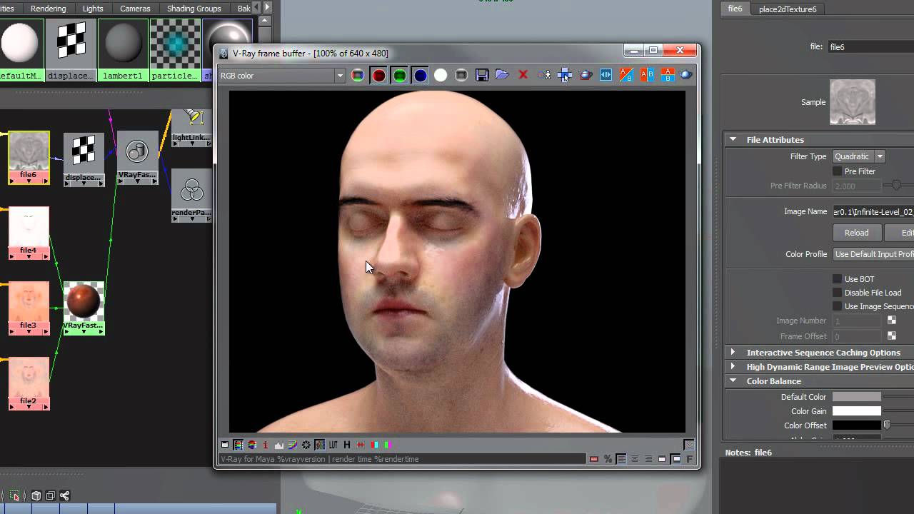 Vray for Maya: SSS Part 3