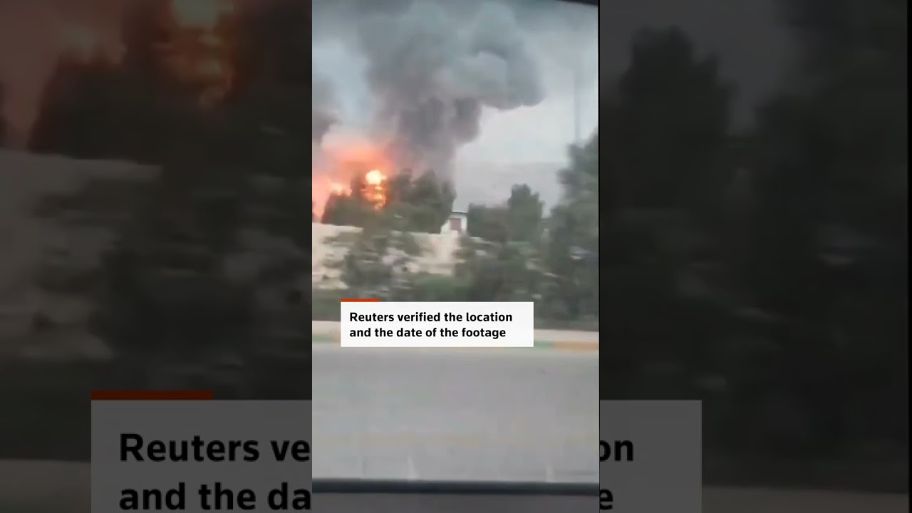 Israeli strike sets Iran's key gas field on fire