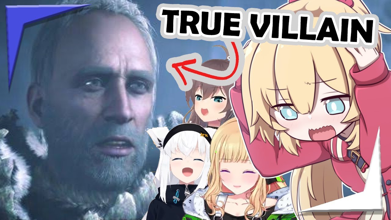 Fubuki, Akirose and Matsuri gaslight Haachama to Monster Hunter Wild's True Villain【Hololive EngSub】