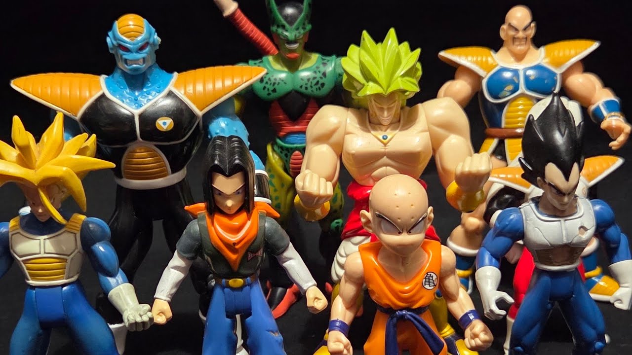 Моя коллекция фигурок по Dragon Ball Z (ASMR), начало 2000-х.