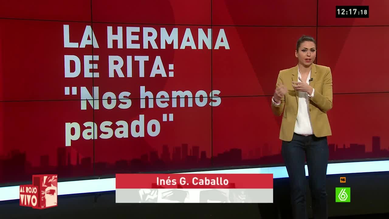La hermana de Rita Barberá, sobre el blanqueo del PP en Valencia: 