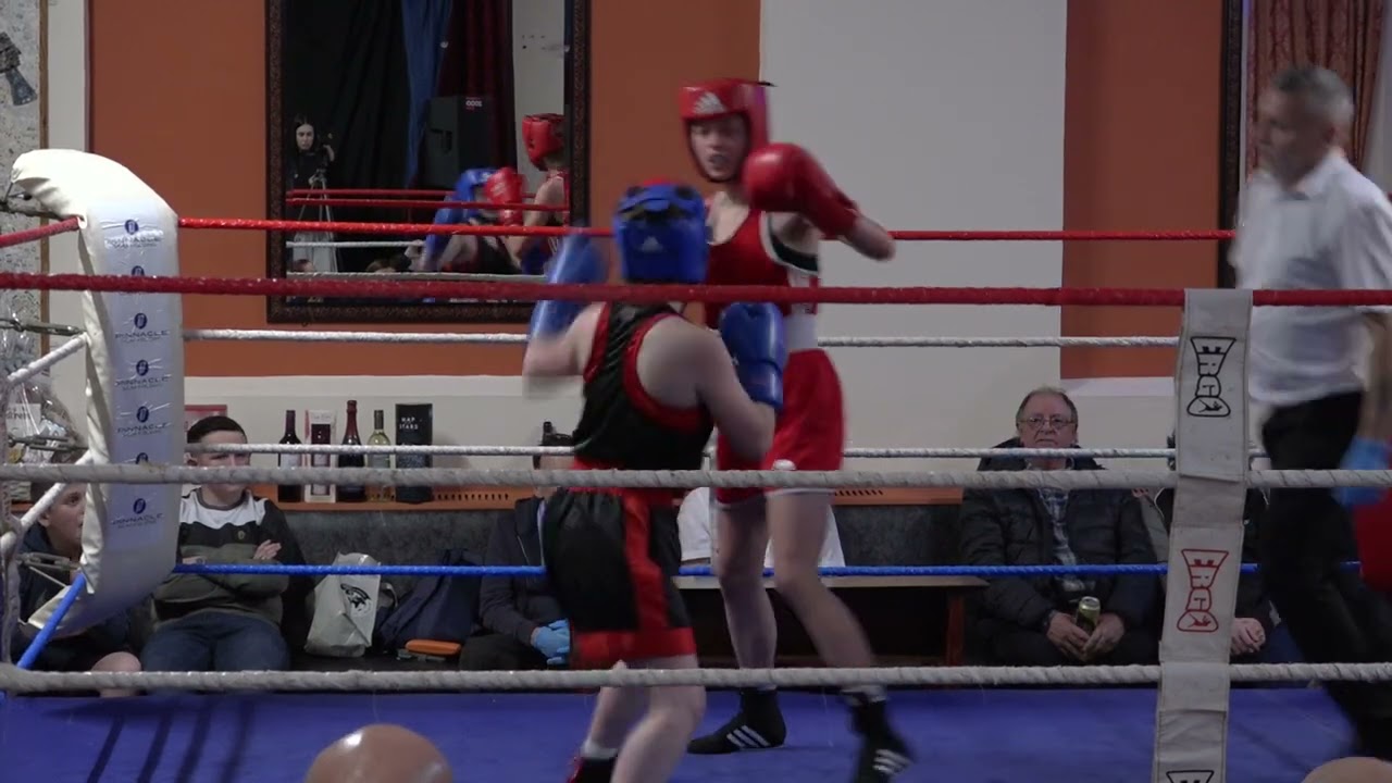 KELSEY JONES V ELSIE BEHAN . Gwynfi Boxing Club 2023 show
