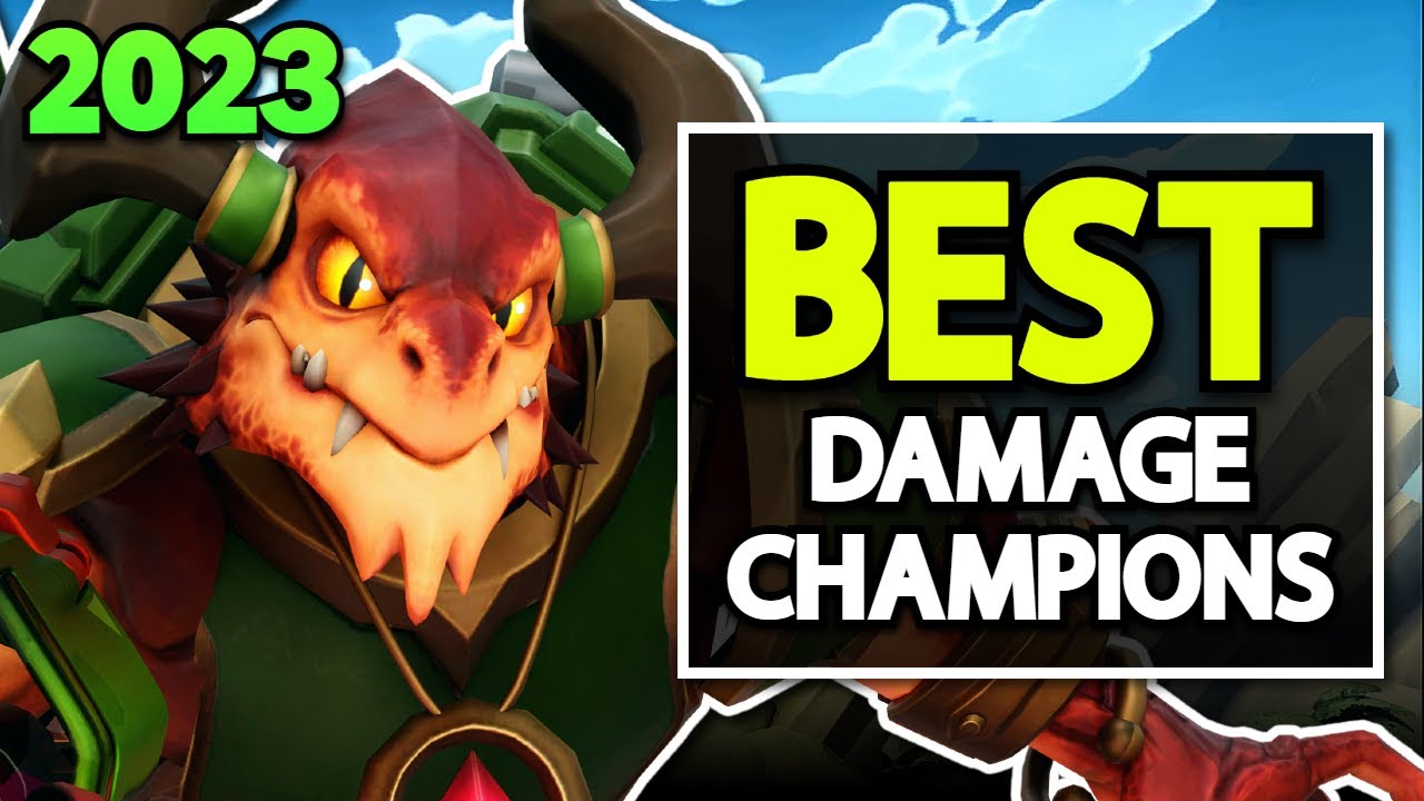Top 5 Damage Champions in Paladins - Season 6 (2023)