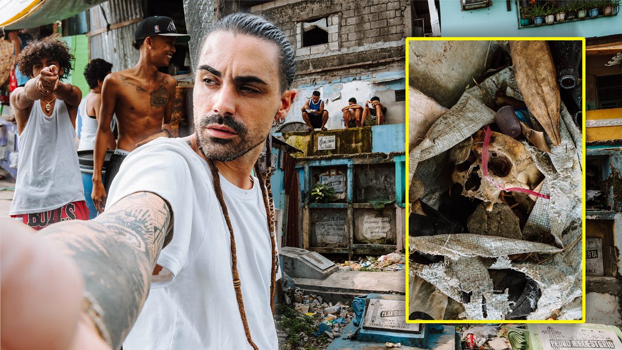 Así se Vive en el peligroso Cementerio de Manila 🇵🇭 No debí Grabar ESTO