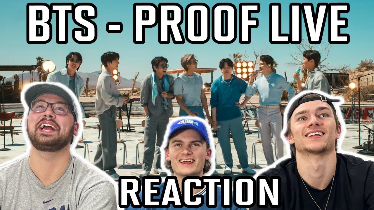 K-POP NEWBIES WATCH BTS PROOF LIVE!