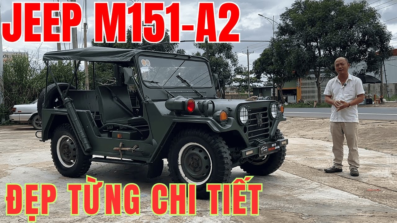 MẪU XE CỔ JEEP MỸ M151 A2 ... CÓ 1 0 2 NGUYÊN BẢN ĐẸP TỪNG CHI TIẾT !