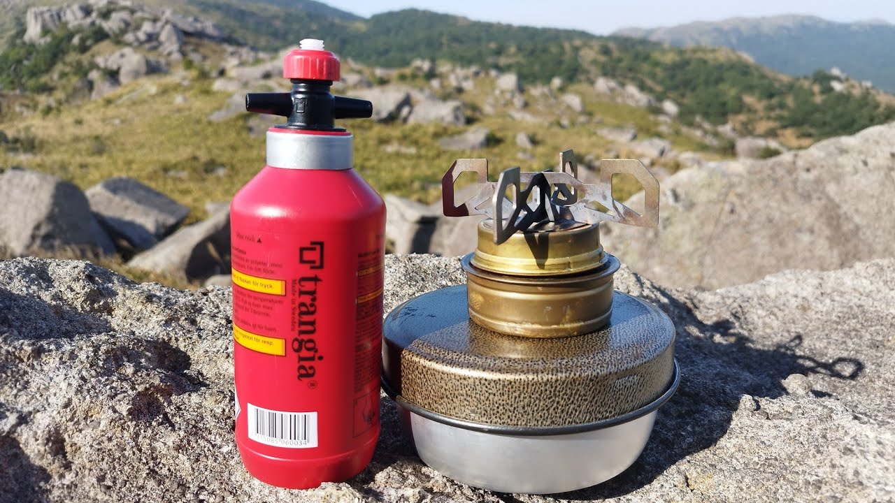 Моя самодельная система Trangia / Приготовление пищи зимой.