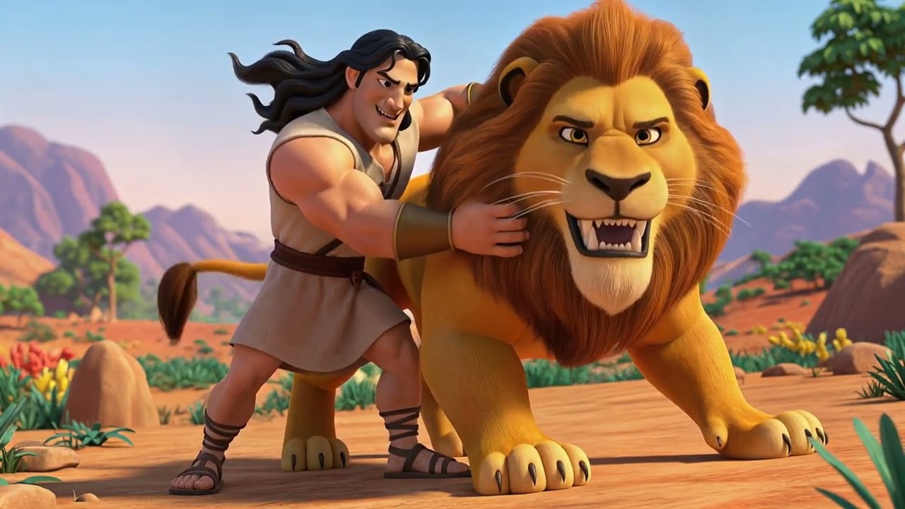 Samson&rsquo;s Strength: God Gives Us Our Gifts! Kids Bible Stories