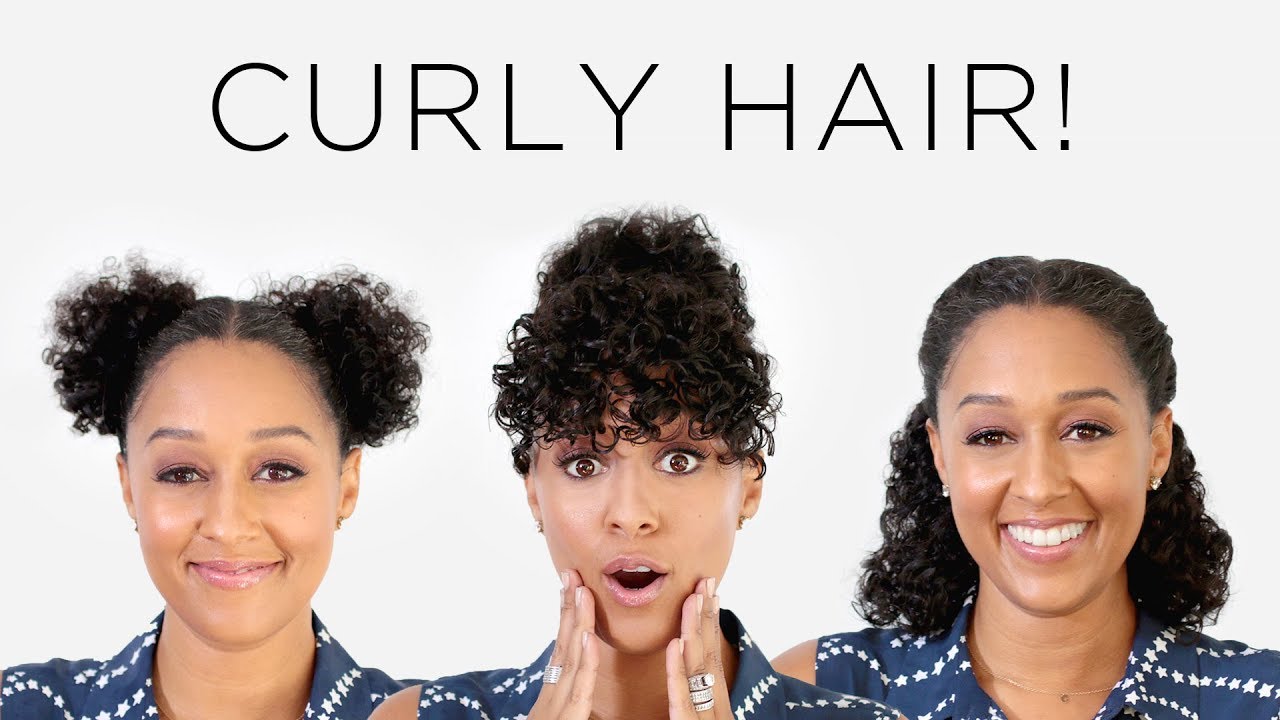 Tia Mowry’s 3 Instagram Hairstyles for Curly Hair | Quick Fix
