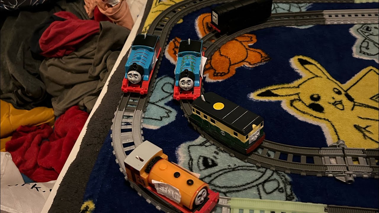 Tomy Sodor Races: Phillip Vs Ethan & Jinty Vs Bluebell S7 Round 1, Races 3 & 4!