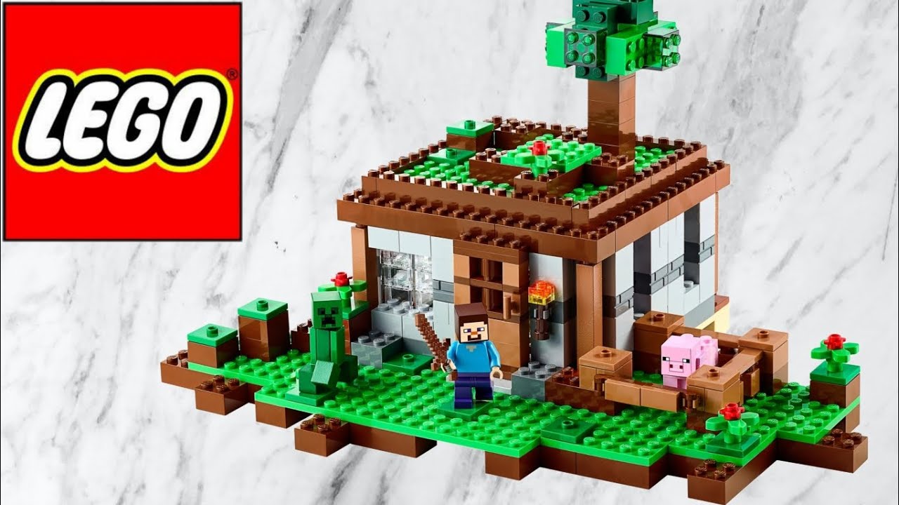 LEGO Minecraft: The First Night Speed Build.