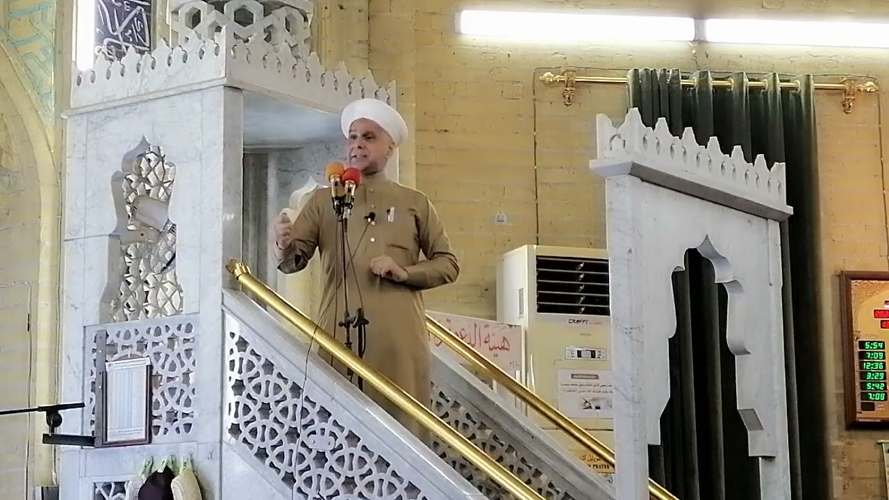 خطبة للشيخ عقيل هاني تستحق المشاهدة مؤثرة جدًا بعنوان ( اليقين وما أدراك ما اليقين ) 