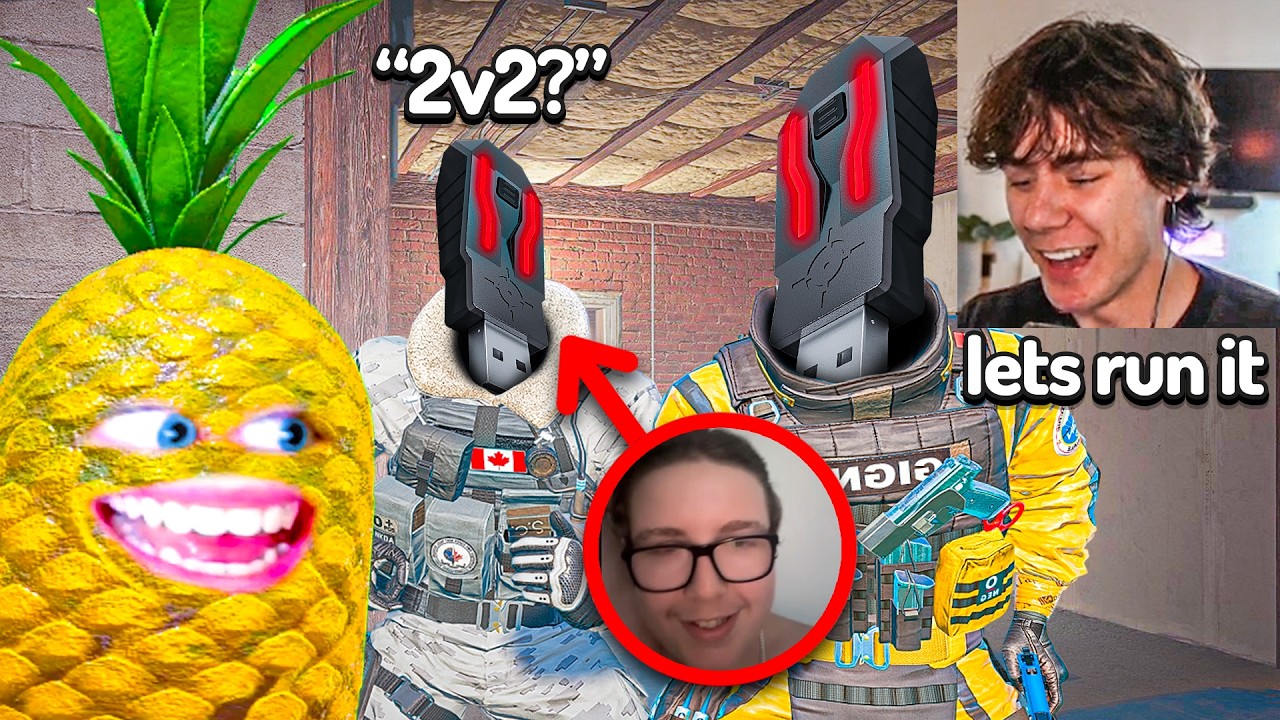 SirPineapple и Ooziie 2 на 2 против токсичных TikTok-детей с Xim