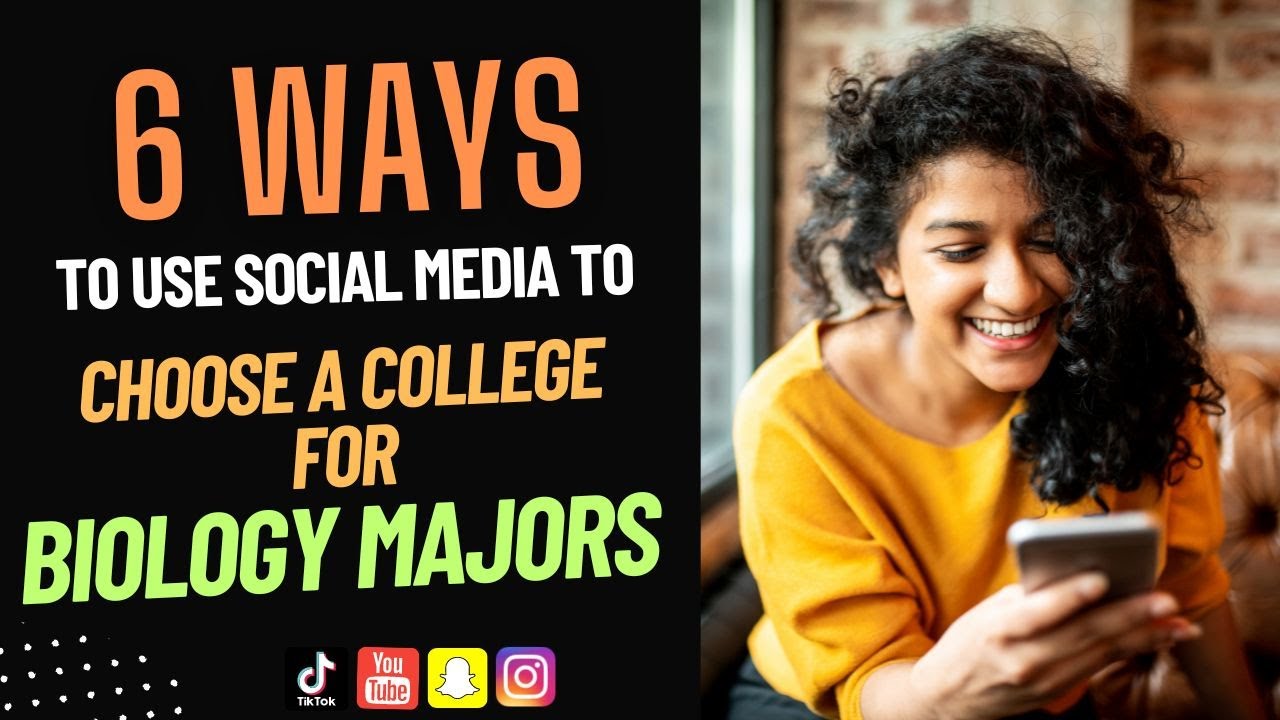 Choose the Best College for Biology Majors based on your Social Media History